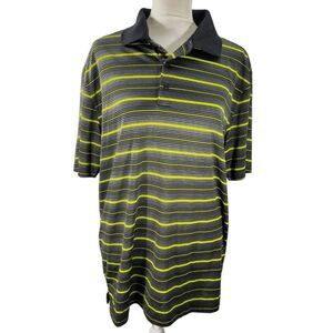 Nike Golf Tour Performance Dri-Fit striped shirt